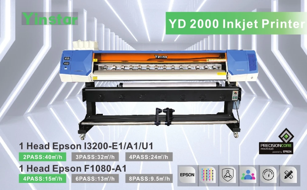 2.Yinstar YD2000 (1820mm Wide Format Inkjet Printer)