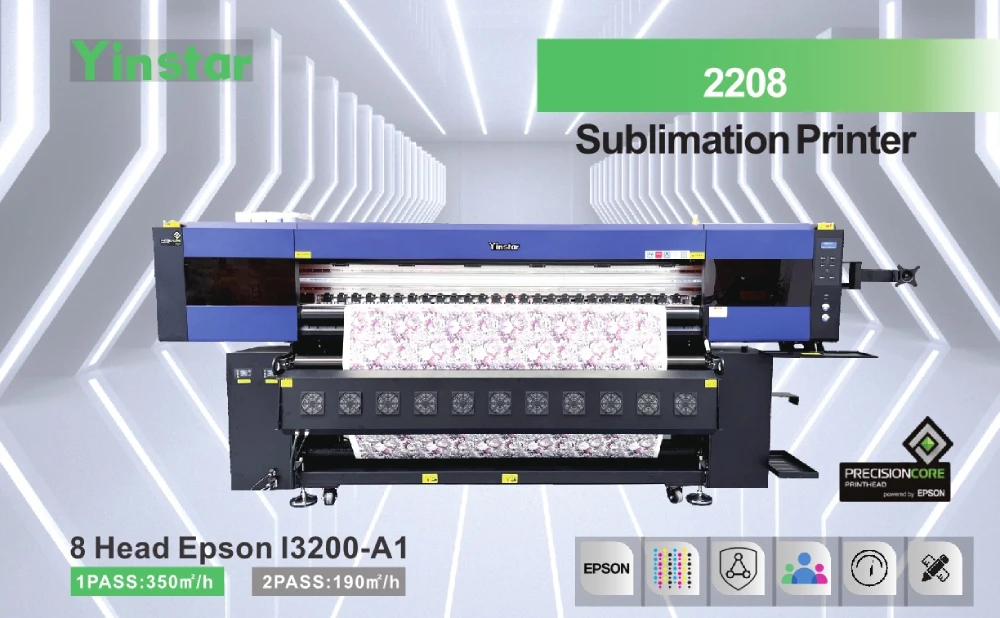 Yinstar 2208 Sublimation Printing Machine