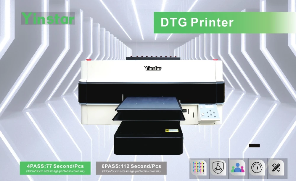 Yinstar DTG Printer (Single Station)