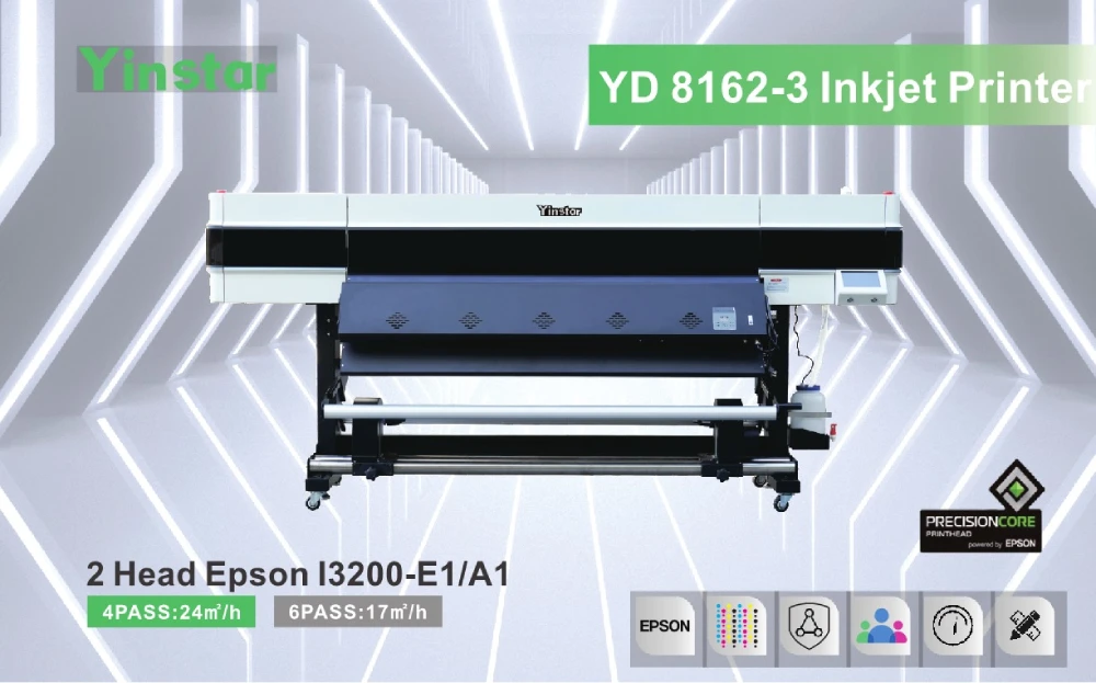 Yinstar YD8162-3 (1600mm Wide Format Inkjet Printer)