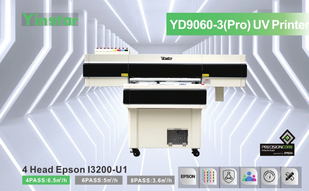 Yinstar YD9060-3(Pro) UV Printer